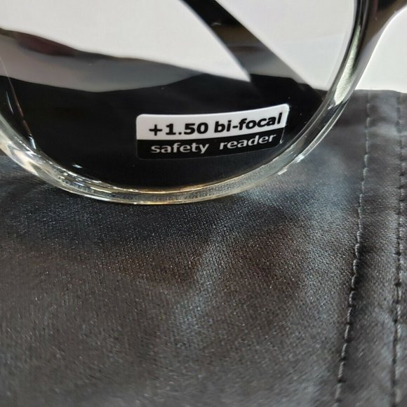 Coyote +1.50 Bi-Focal Safety Reader Sunglasses Polarized - Picture 3 of 6